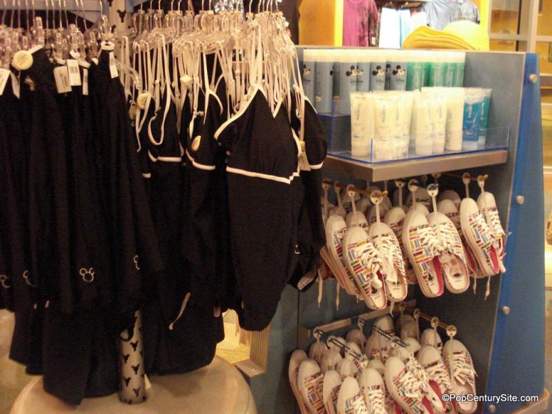 Bathing Suits and Shoes